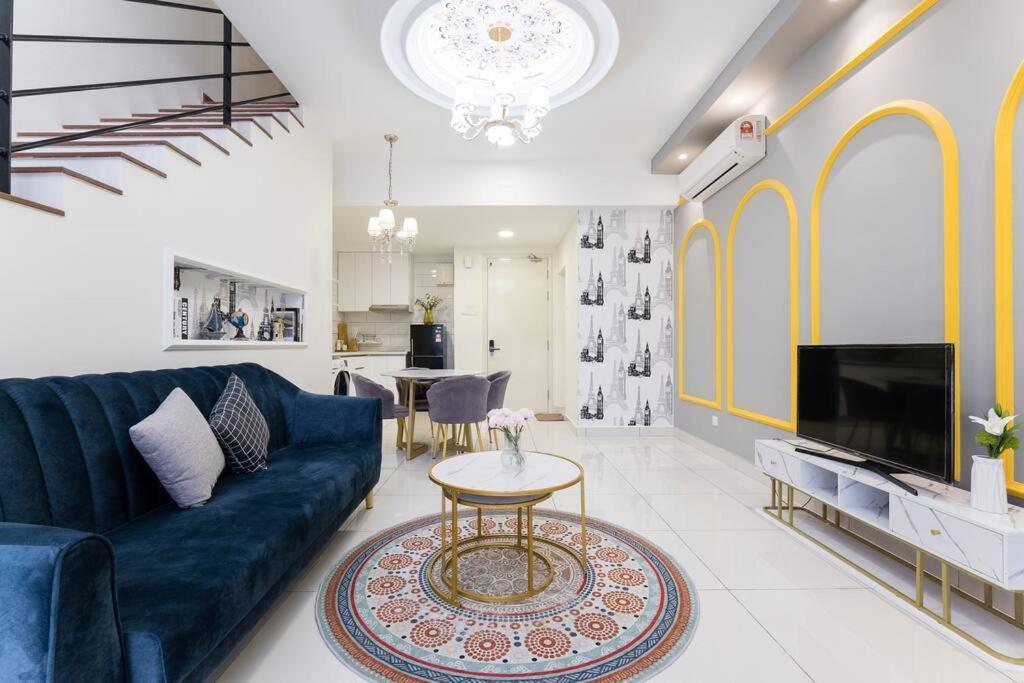 דירות קואלה לומפור Arte Mont Kiara Duplex 4 Pax Jacuzzi מראה חיצוני תמונה